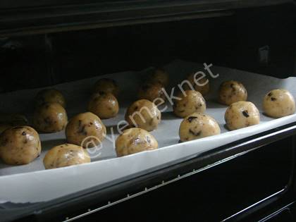 Kahveli Çikolatalı Kurabiye